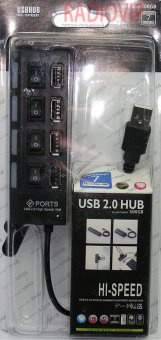 картинка USB Хаб H-01 от интернет магазина Radiovip
