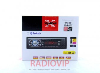Автомагнитола MP3 640U ISO + FM радио / USB /  SD / AUX