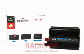 картинка Инвертор 12-220  UKC SSK-300   300W от интернет магазина Radiovip
