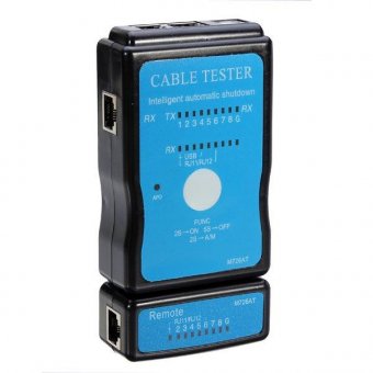 картинка Тестер кабельный M726ATUSB, RJ-45+USB от интернет магазина Radiovip