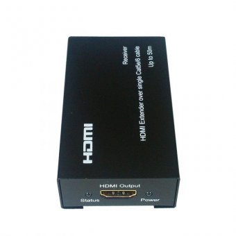 картинка Устройство передачи HDMI по кабелю витая пара 100-120 м HDR-EXN с ИК от интернет магазина Radiovip