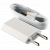 картинка Зарядное устройство LP АС-005 USB 5V 1A + кабель USB - Lighting (Белый) от интернет магазина Radiovip