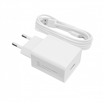 картинка Зарядное устройство LP АС-013 USB 5V 2,4A + кабель USB - Type-C 2м от интернет магазина Radiovip