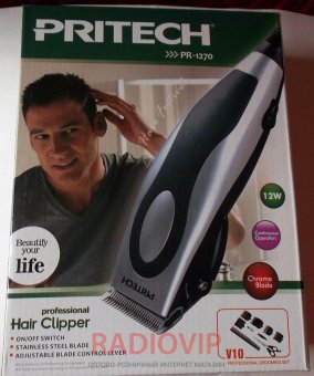 картинка Машинка для стрижки волос Pritech PR-1270 от интернет магазина Radiovip