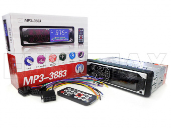 Автомагнитола MP3 3883 ISO 1DIN сенсорный дисплей