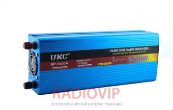 картинка Инвертор  UKS 1500W (синус) от интернет магазина Radiovip