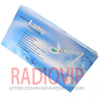 картинка Лупа-лампа на струбцине 8066D2-4C люмин.подсветка T5 22W, 3Х, диам-130 от интернет магазина Radiovip