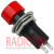 картинка Кнопка PBS-16А с фиксацией ON-OFF, 2pin, 1А 250V, красная от интернет магазина Radiovip