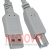 картинка Шнур USB (шт.A- шт.В), version 2,0, диам.-4.5мм, 1.8м., серый от интернет магазина Radiovip