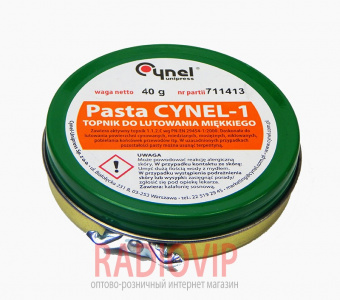 картинка Паста паяльная Cynel-1 40g от интернет магазина Radiovip