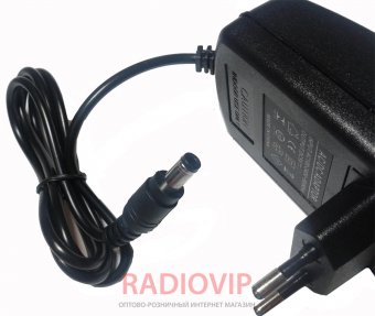 картинка Импульсный адаптер питания YM-0910 9В 1А (9Вт) штекер 5.5/2.5 от интернет магазина Radiovip
