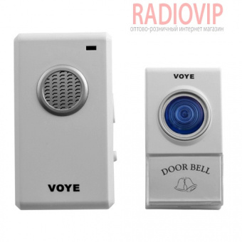 картинка Беспроводной дверной звонок VOYE V002A AC от интернет магазина Radiovip