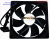картинка Вентилятор LP F12NBD, 120MM, 3pin + 4pin (Molex питание), black от интернет магазина Radiovip