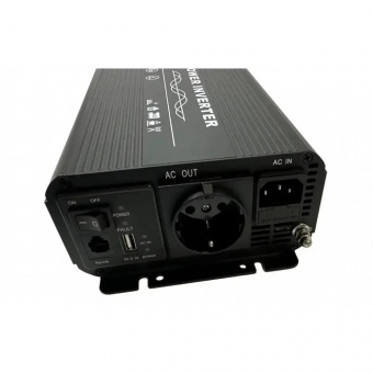 картинка Инвертор c чистой синусоидой 12V, RS500PT 500W(макс.1000W)+ ATS функция, без зарядки от интернет магазина Radiovip