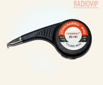 картинка Проволока для удаления припоя ZD-181 1,0мм 1,5м от интернет магазина Radiovip
