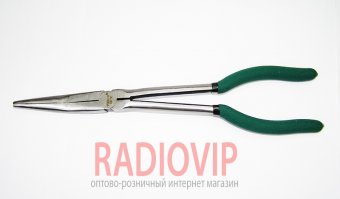картинка Утики изогнутые ,зелёные ручки 285*30*50,25 градусов от интернет магазина Radiovip