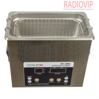 картинка Цифровая ультразвуковая ванна BAKU BK-2000 3,2 л 120 Вт от интернет магазина Radiovip