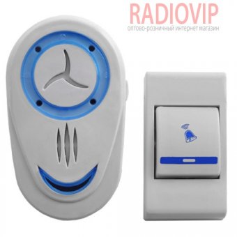 картинка Беспроводной дверной звонок SMART 9853 AС от интернет магазина Radiovip