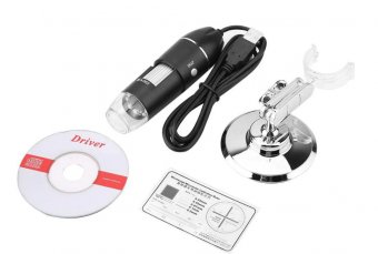 картинка Портативный USB микроскоп цифровой Magnifier 1000x от интернет магазина Radiovip