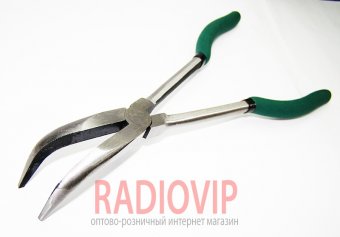 картинка Утики изогнутые ,зелёные ручки 285*40*40,90 градусов от интернет магазина Radiovip
