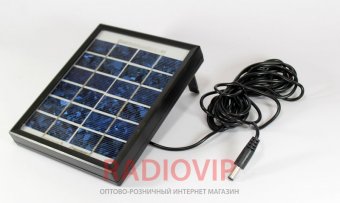 картинка Солнечная панель Solar board 2W-6V + mob. charger от интернет магазина Radiovip