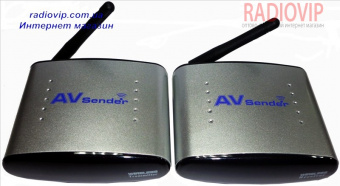 картинка Беспроводный передатчик аудио и видео сигнала, расстояние 100 м от интернет магазина Radiovip