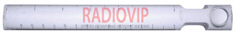 картинка Линейка с увеличительным стеклом, 2X увеличение, Magnifier 19161 от интернет магазина Radiovip