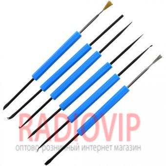 картинка Набор инструментов для пайки ZD-151 6штук от интернет магазина Radiovip